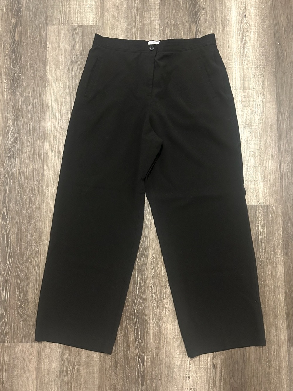 3/$10 Classic black trousers wide leg